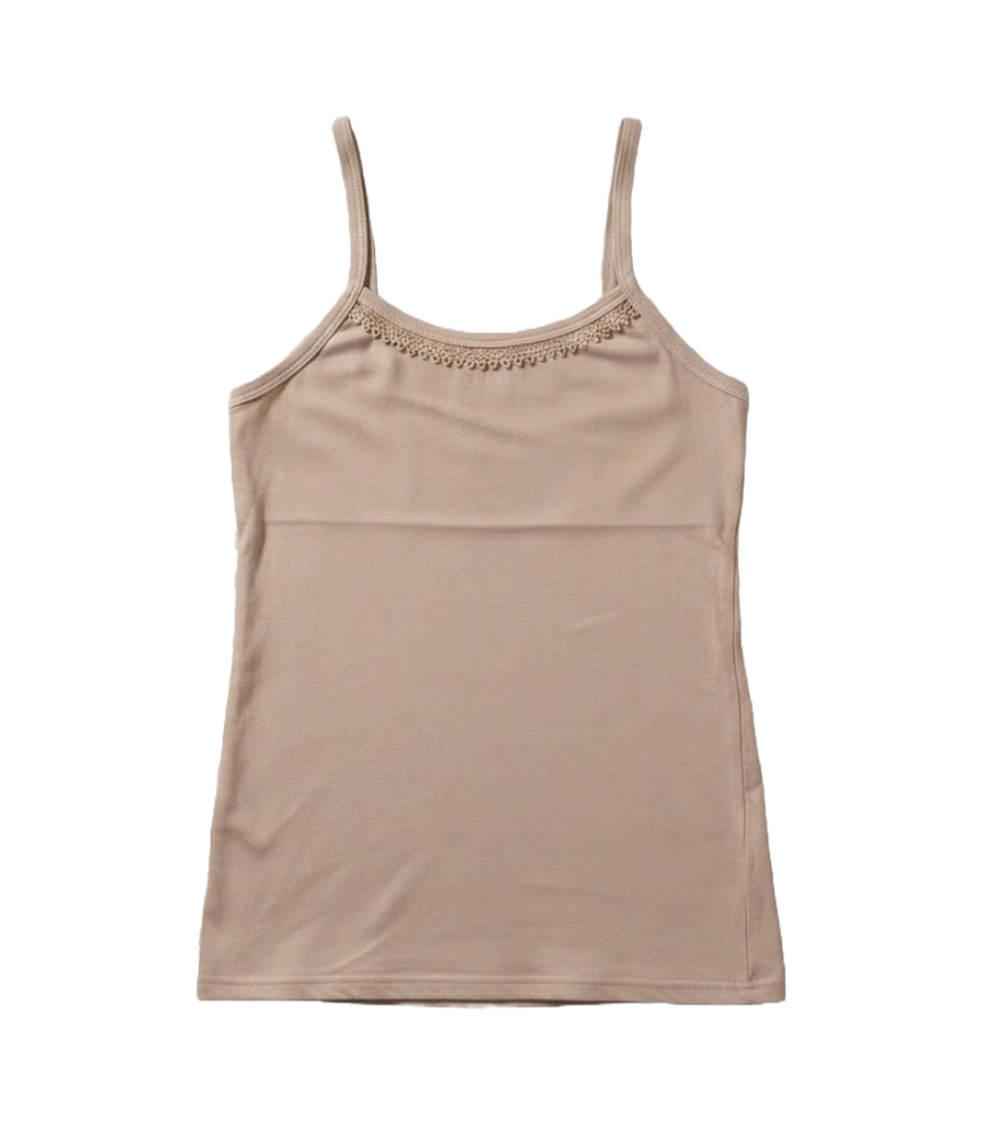 Lace-Trim Spaghetti Camisole